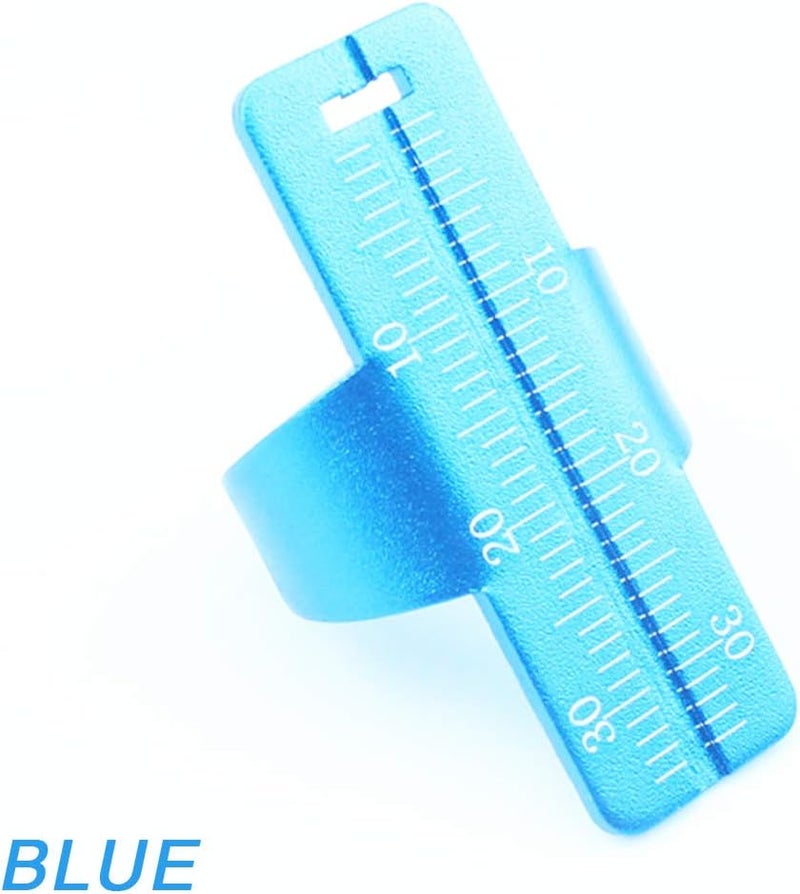 JJ Ortho Aluminum Metal Endo Finger Ruler (Purple (1/pk)) - Image 3